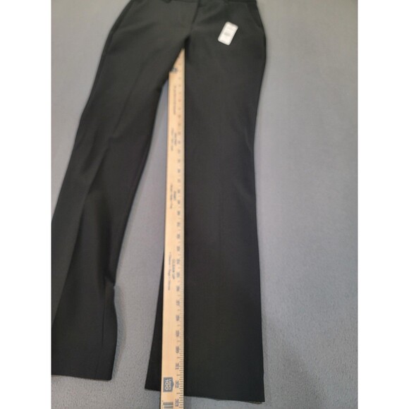 Express Pants Womens 4R Black Columnist Boot Mid Rise Dress Work Wear Office - Picture 2 of 13